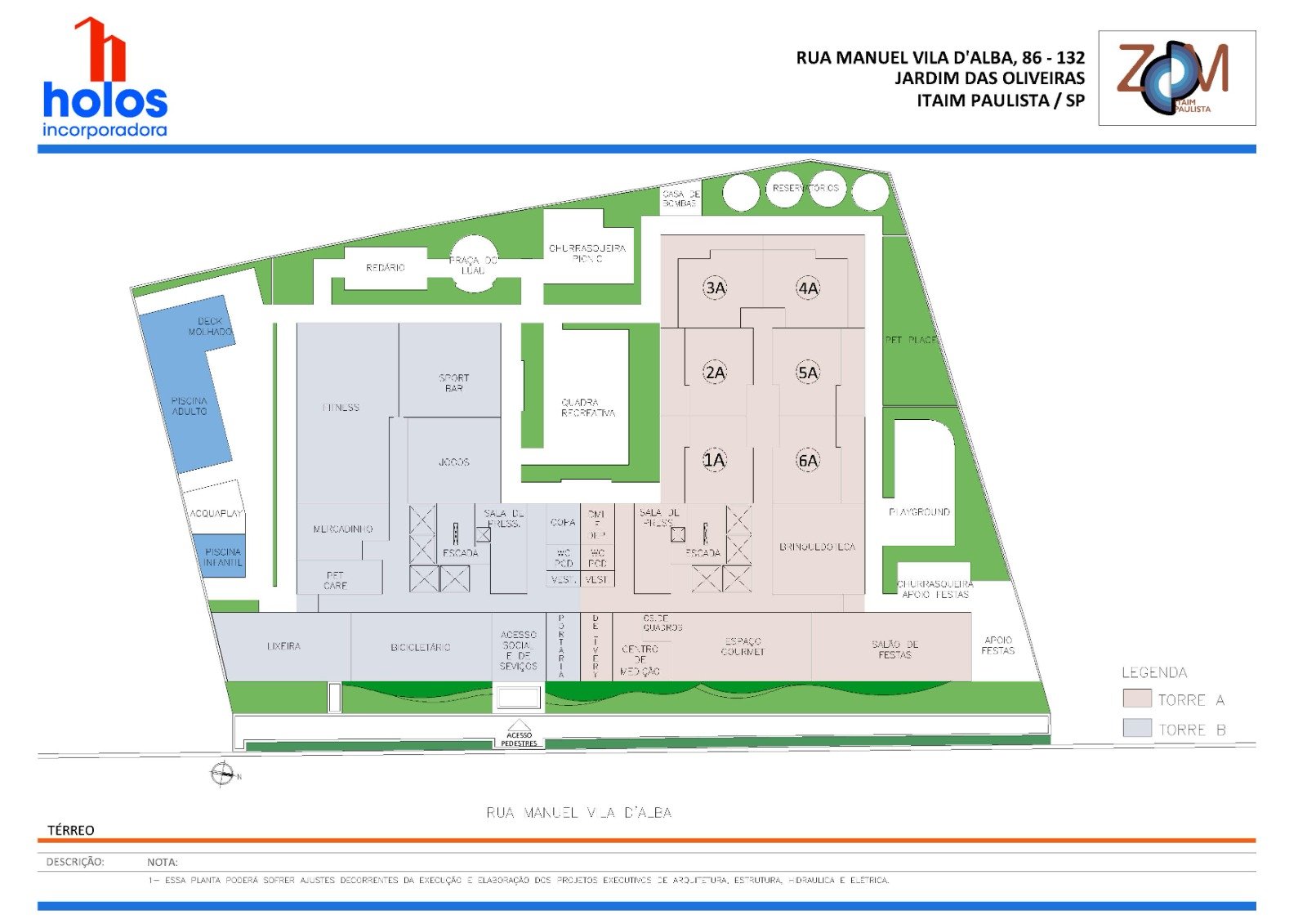 Zoom Itaim Paulista - Planta
